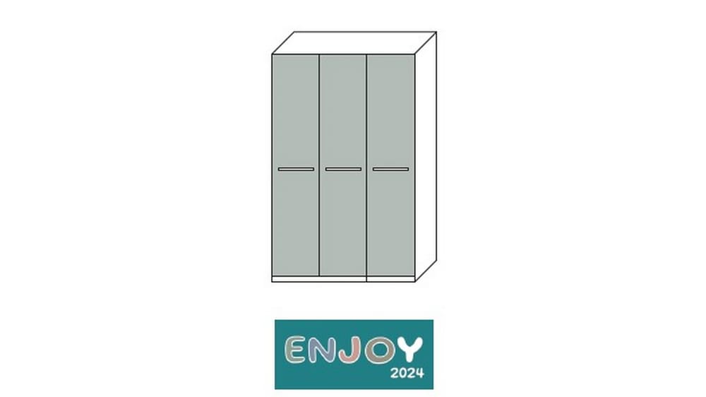 ARMADIO ENJOY 3 ANTE L 135 H 230 P 60