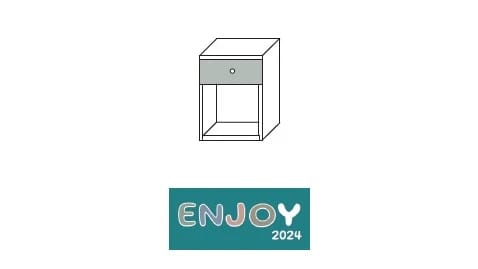 COMODINO ENJOY 1 CASSETTO