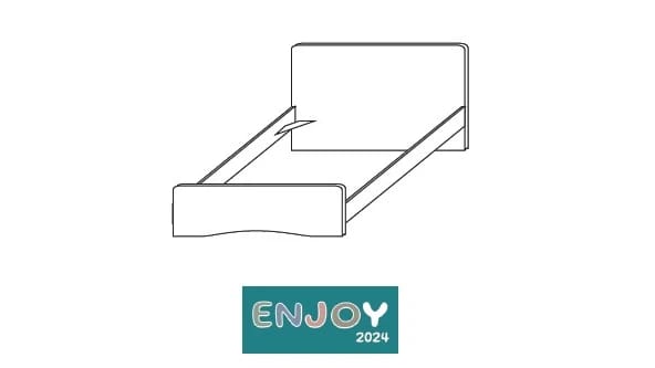 LETTO ENJOY EASY 160 CON PEDIERA