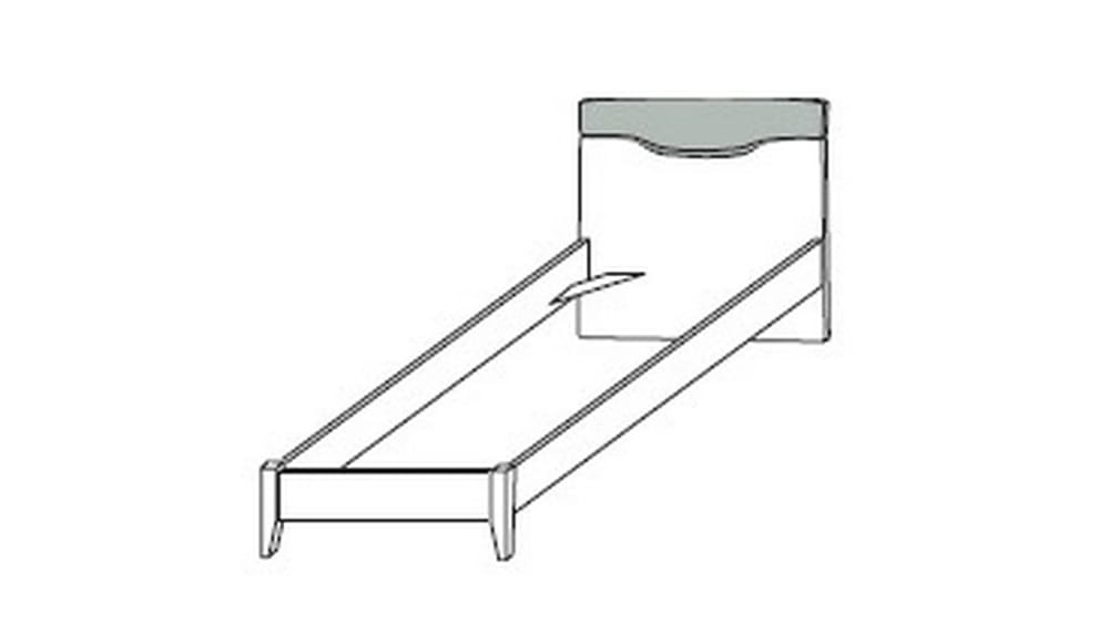 LETTO ENJOY SMILE 80 CON PIEDINI