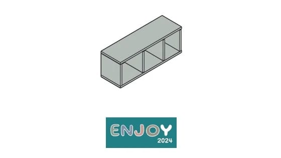 LIBRERIA ENJOY 3 SPAZI