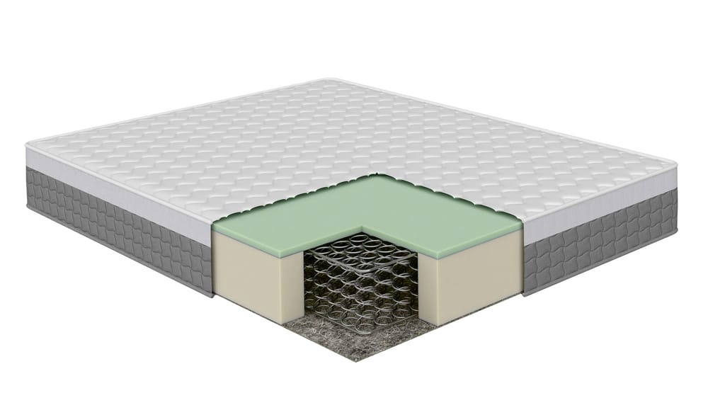 MATERASSO SOFT MEMORY NEW H 25 APERTO IN BUSTA