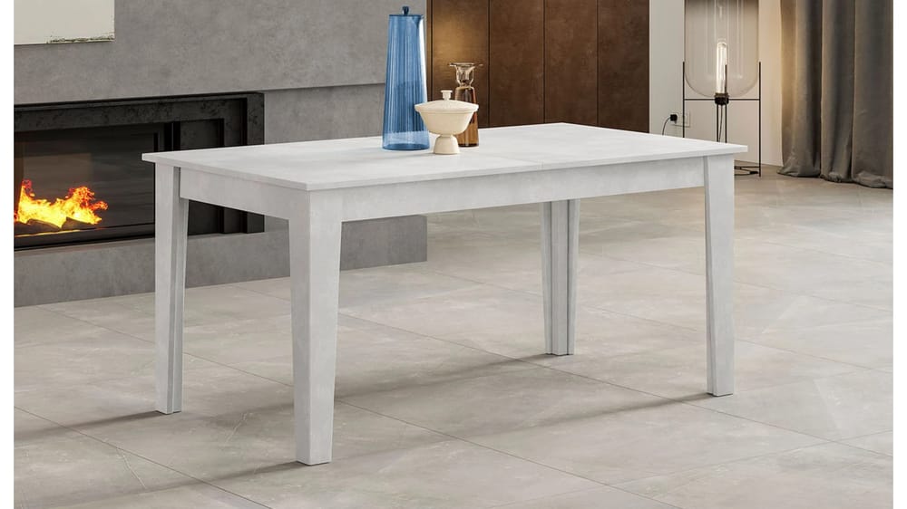 TAVOLO FELIX L. 160CM P. 90CM CON 4 ALLUNGHE DA 40CM