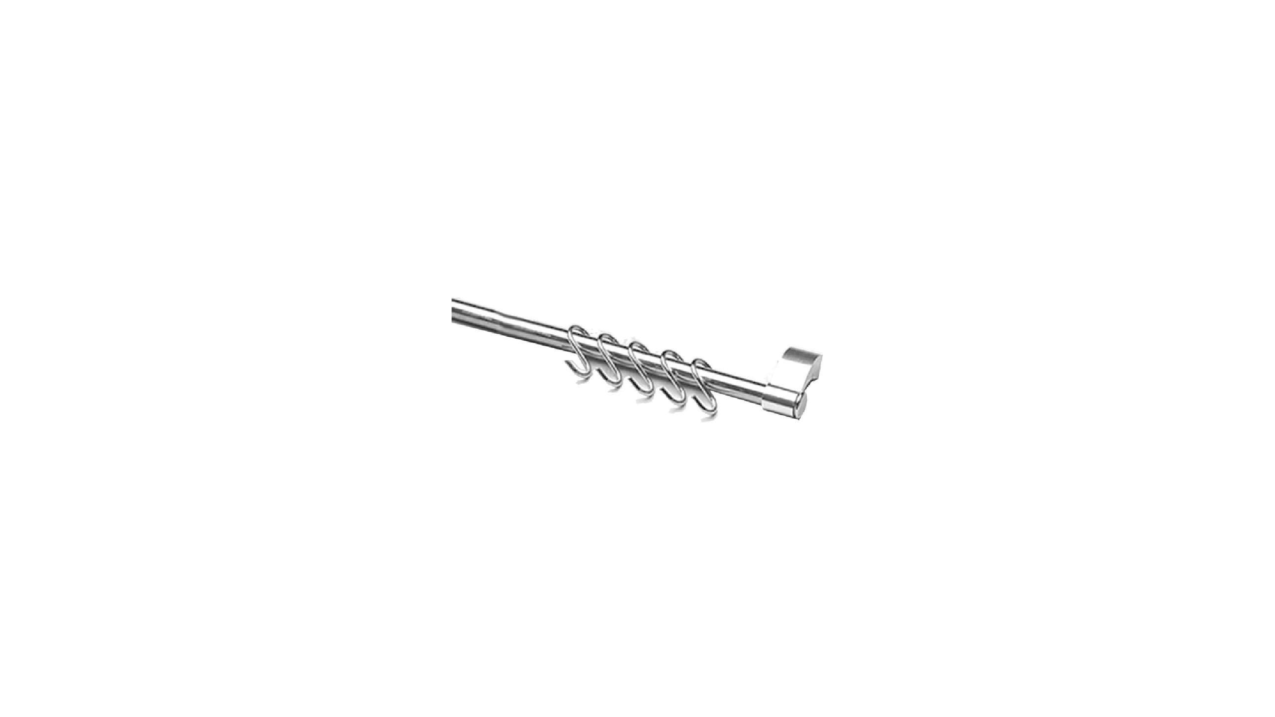 Appendimestolo in Acciaio Cromato 90 cm - accessori cucine