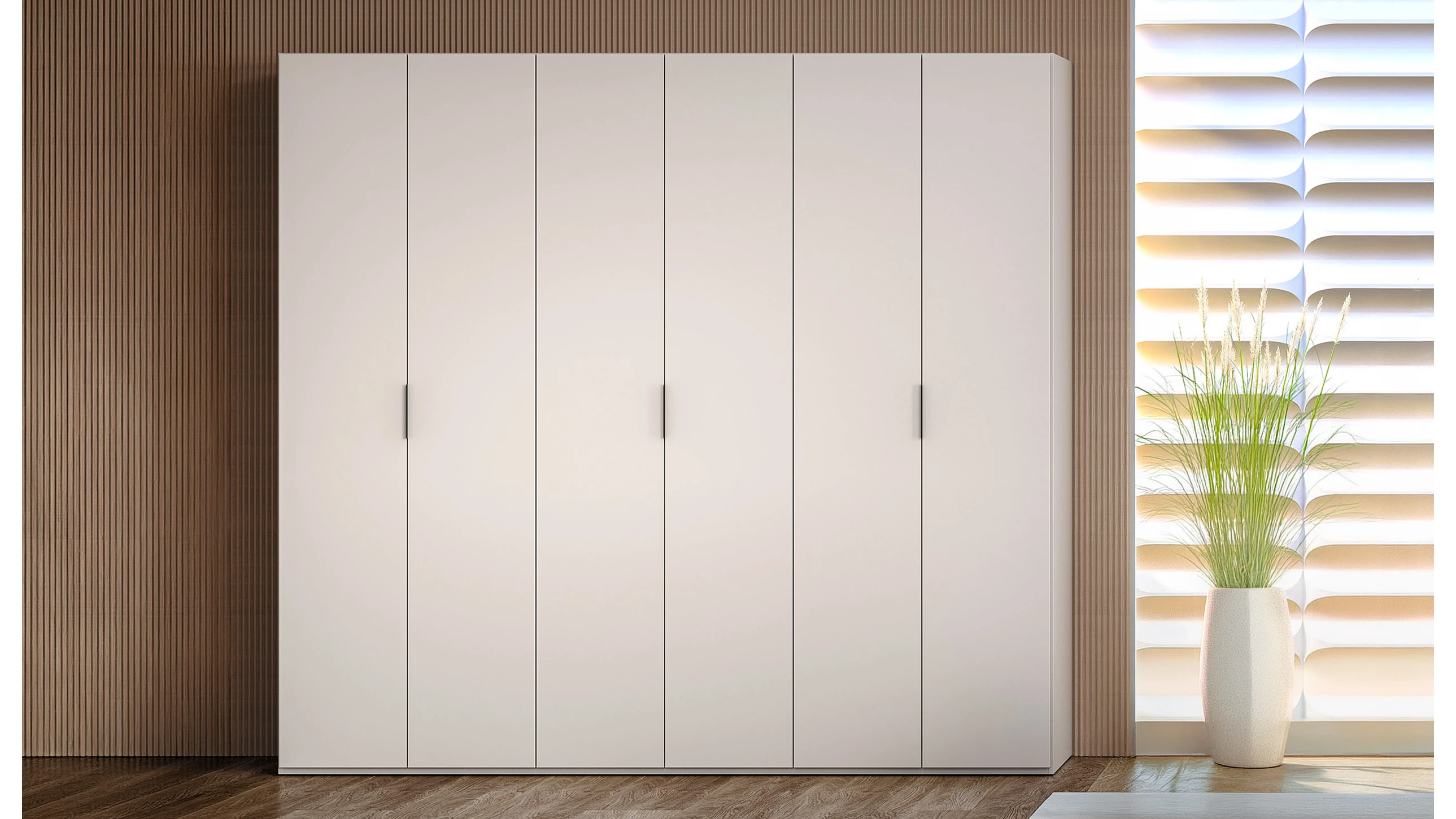 Armadio 6 ante battenti 258x240 cm - renèe