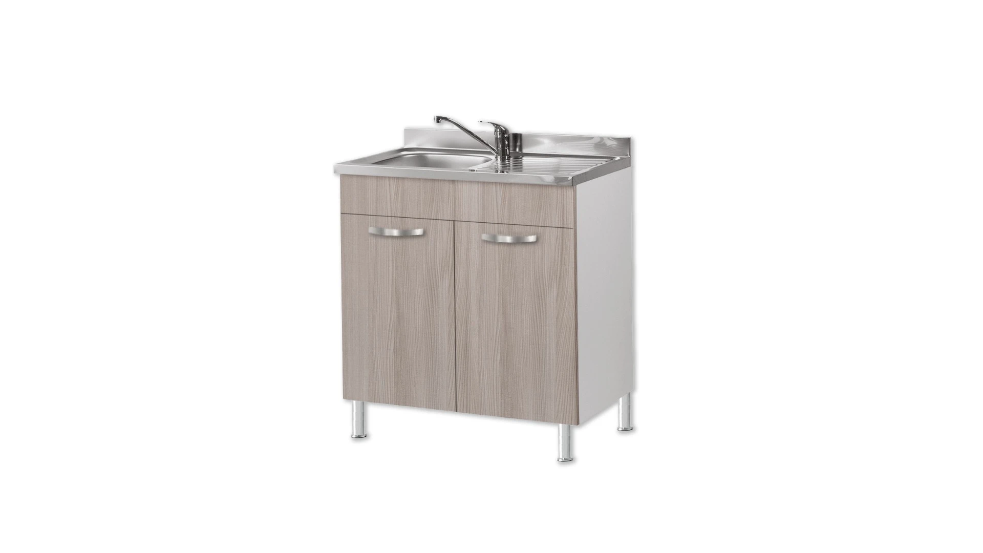 Base lavello nobilitato 80x82 cm - cucine modulari