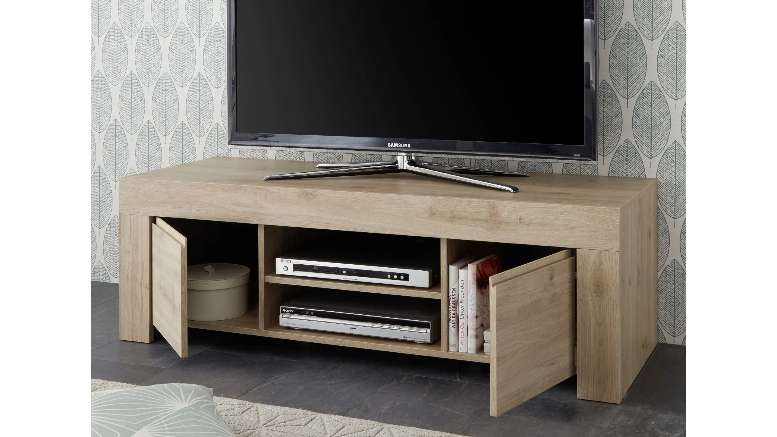 Mobile TV 2 ante L 138 cm H 44 cm - newport