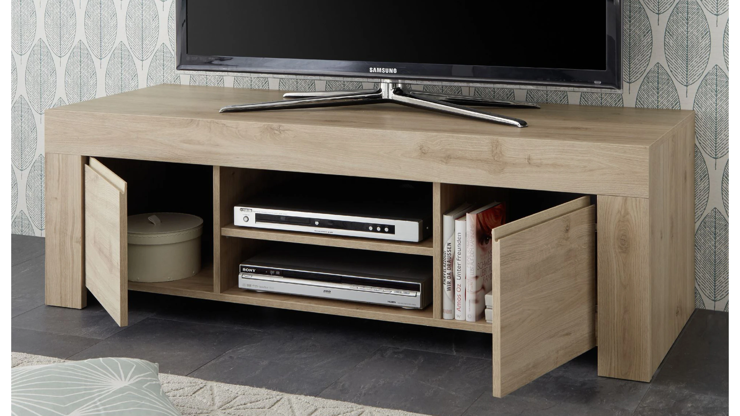 Mobile TV 2 ante L 138 cm H 44 cm - newport