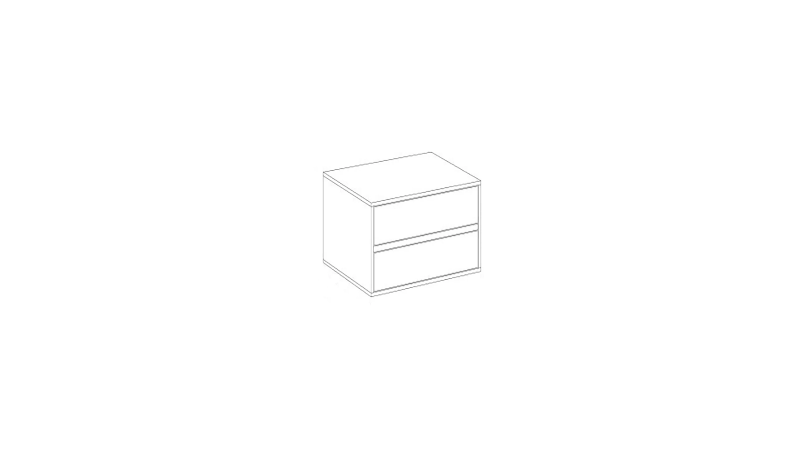 CASSETTIERA INTERNA ARMADIO DIANA L. 77,8 P . 44,5 H . 43