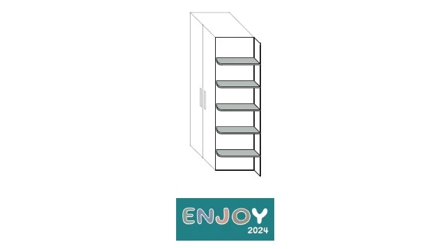 COLONNA TERMINALE ENJOY 5 RIPIANI H 249