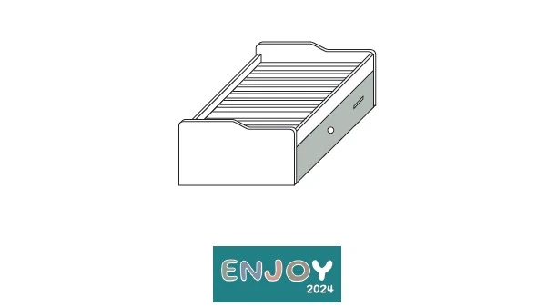 LETTO SOTTOPONTE ENJOY CON CASSETTONE