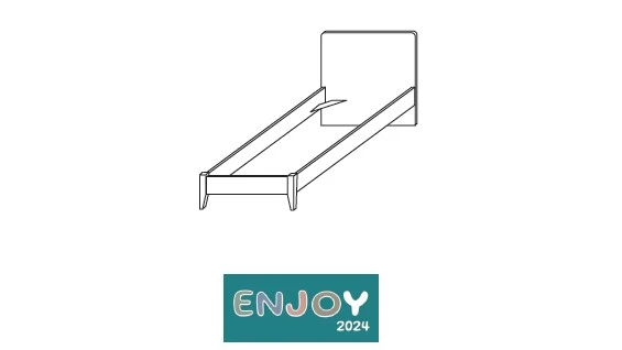 LETTO ENJOY EASY 80 CON PIEDINI