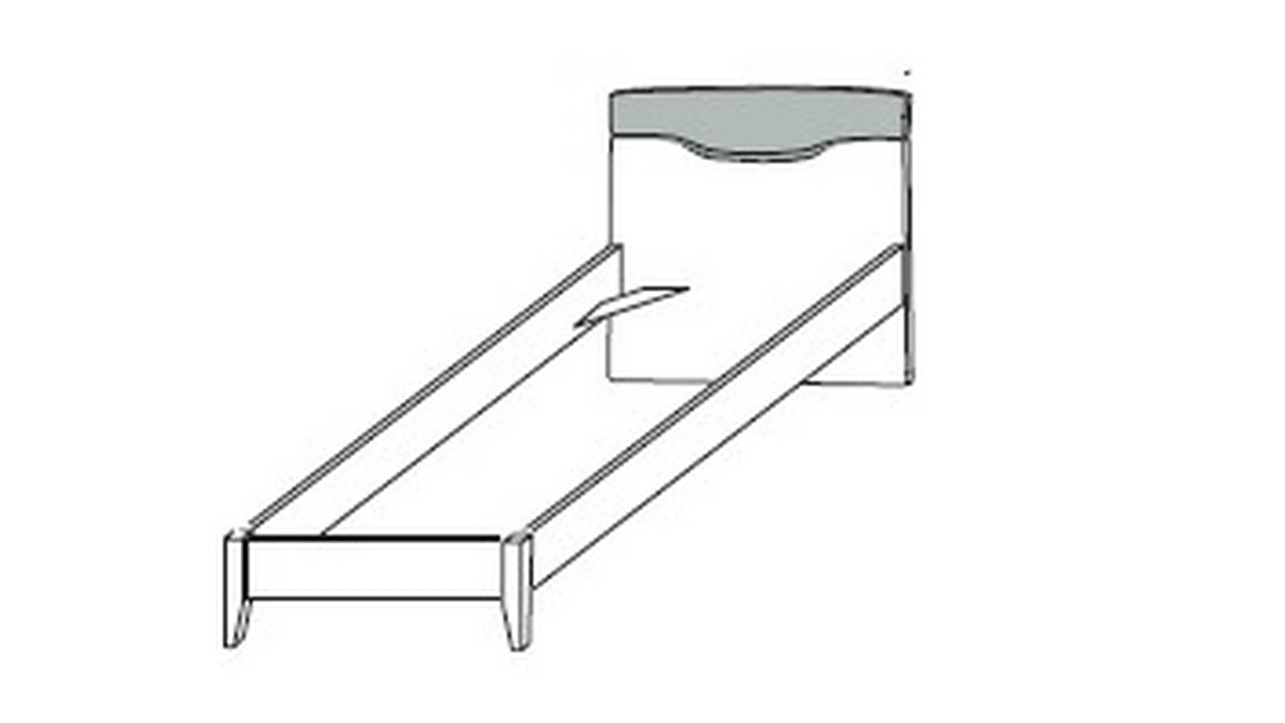 LETTO ENJOY SMILE 120 CON PIEDINI