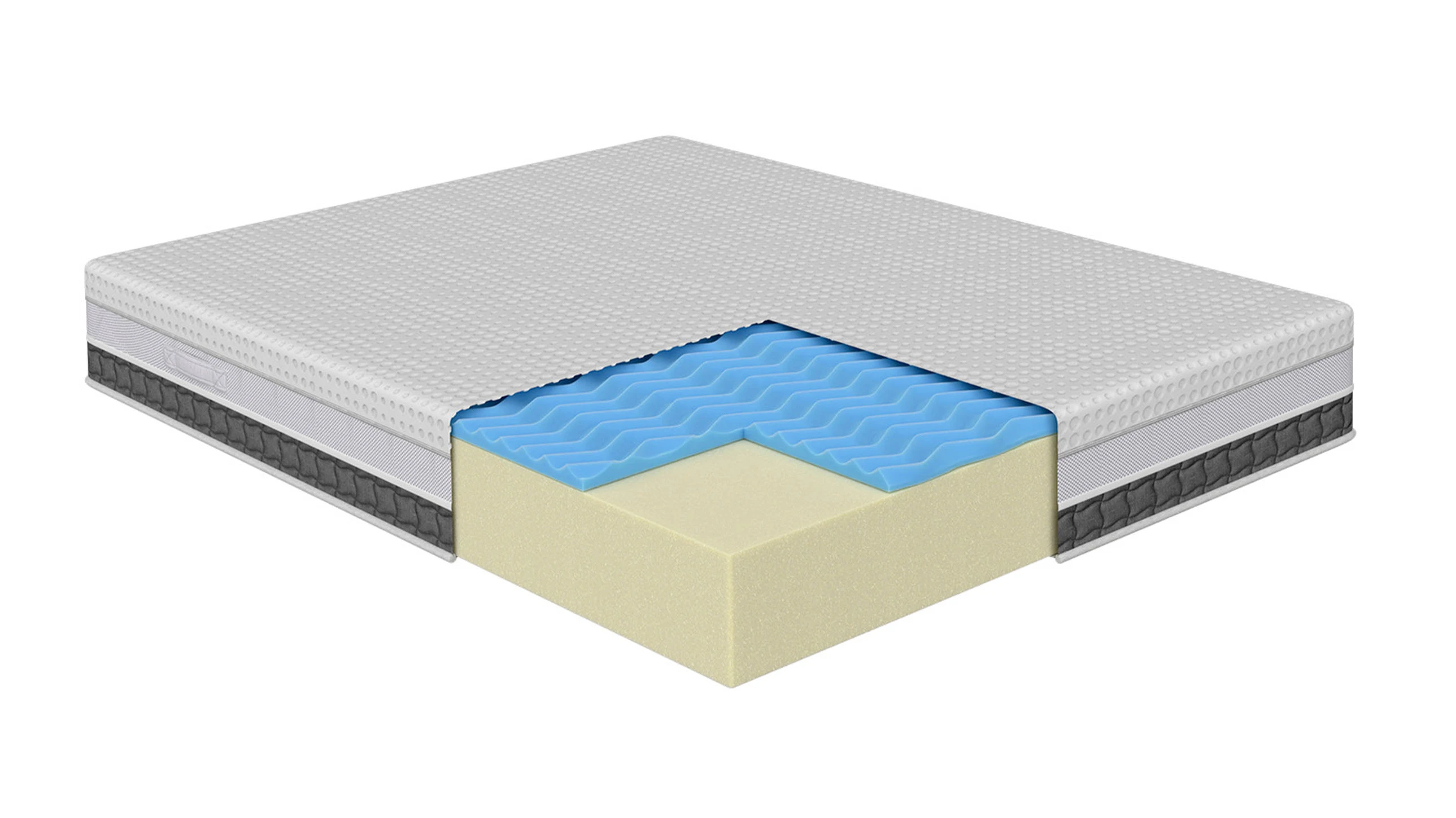 Materasso Memory Foam H 25 cm Sfoderabile - essence