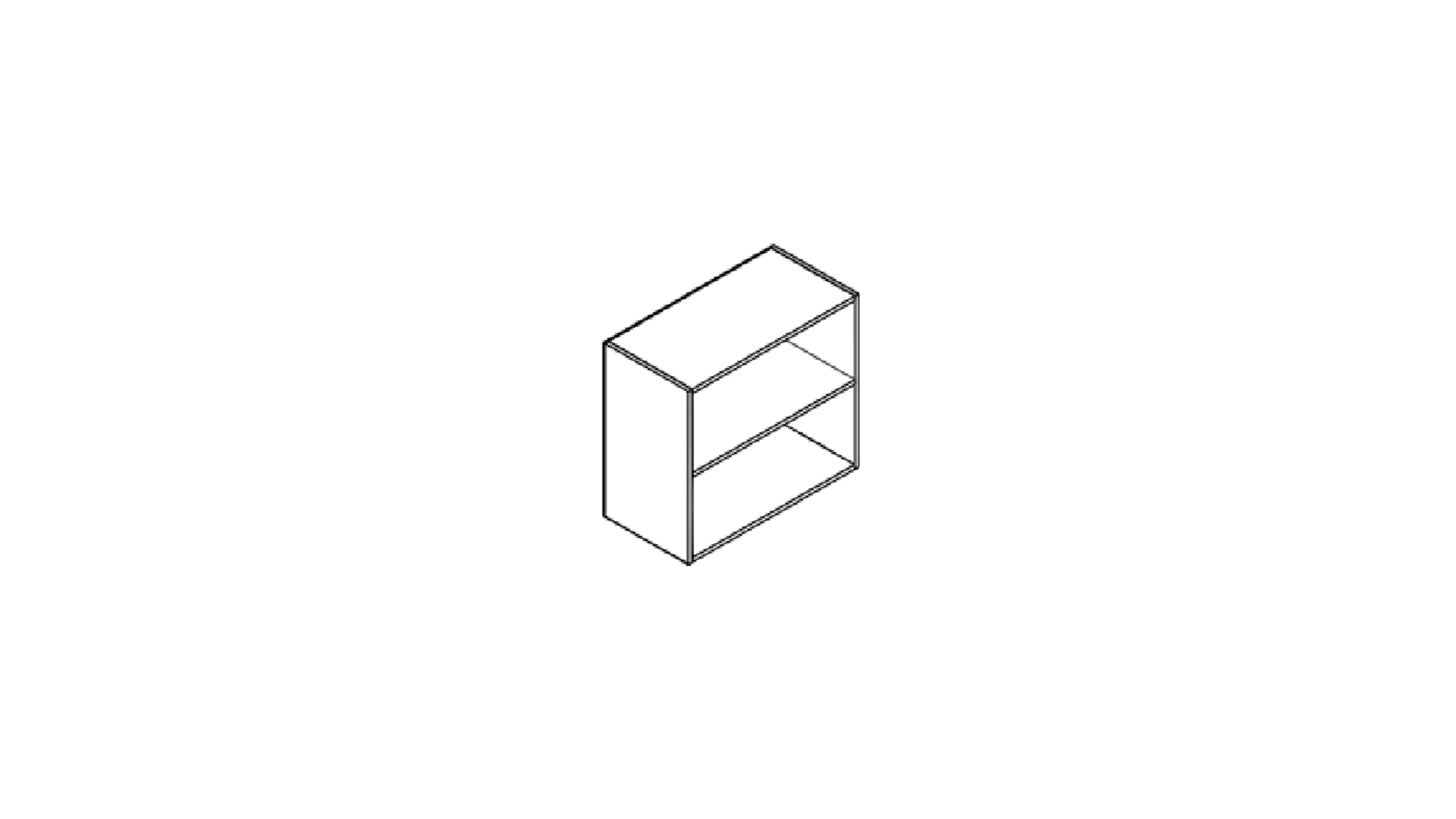 Mobile 90 cm - elementi modulari ufficio
