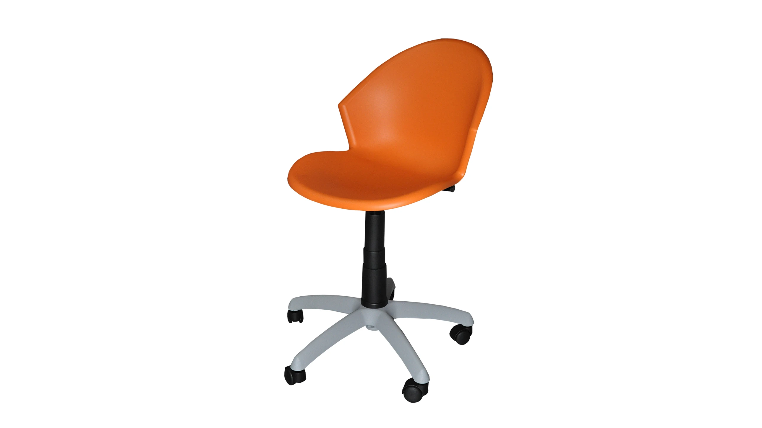 Sedia Ufficio in Polipropilene 48 cm Girevole - light