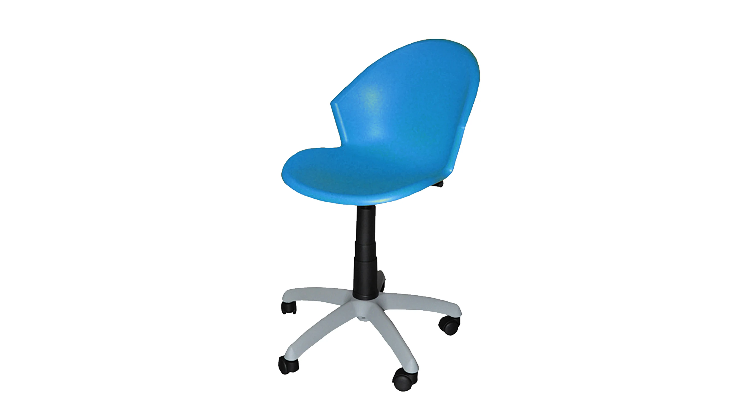 Sedia Ufficio in Polipropilene 48 cm Girevole - light