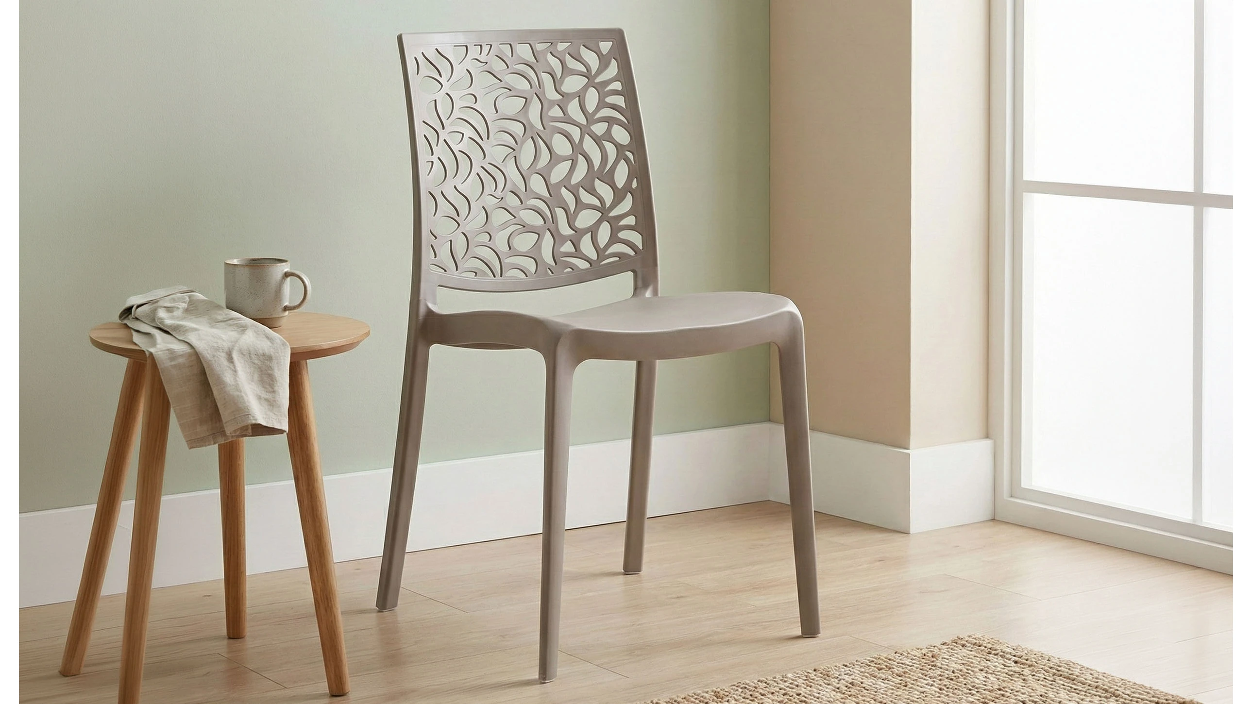 Sedia in polipropilene per utilizzo indoor/outdoor - prisma