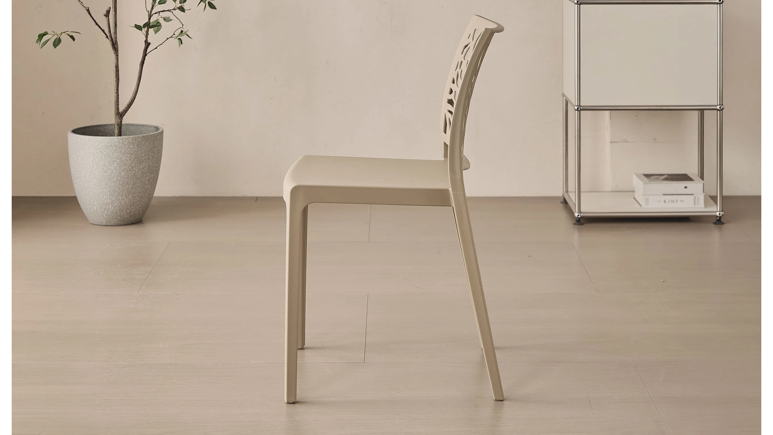 Sedia in polipropilene per utilizzo indoor/outdoor - elis
