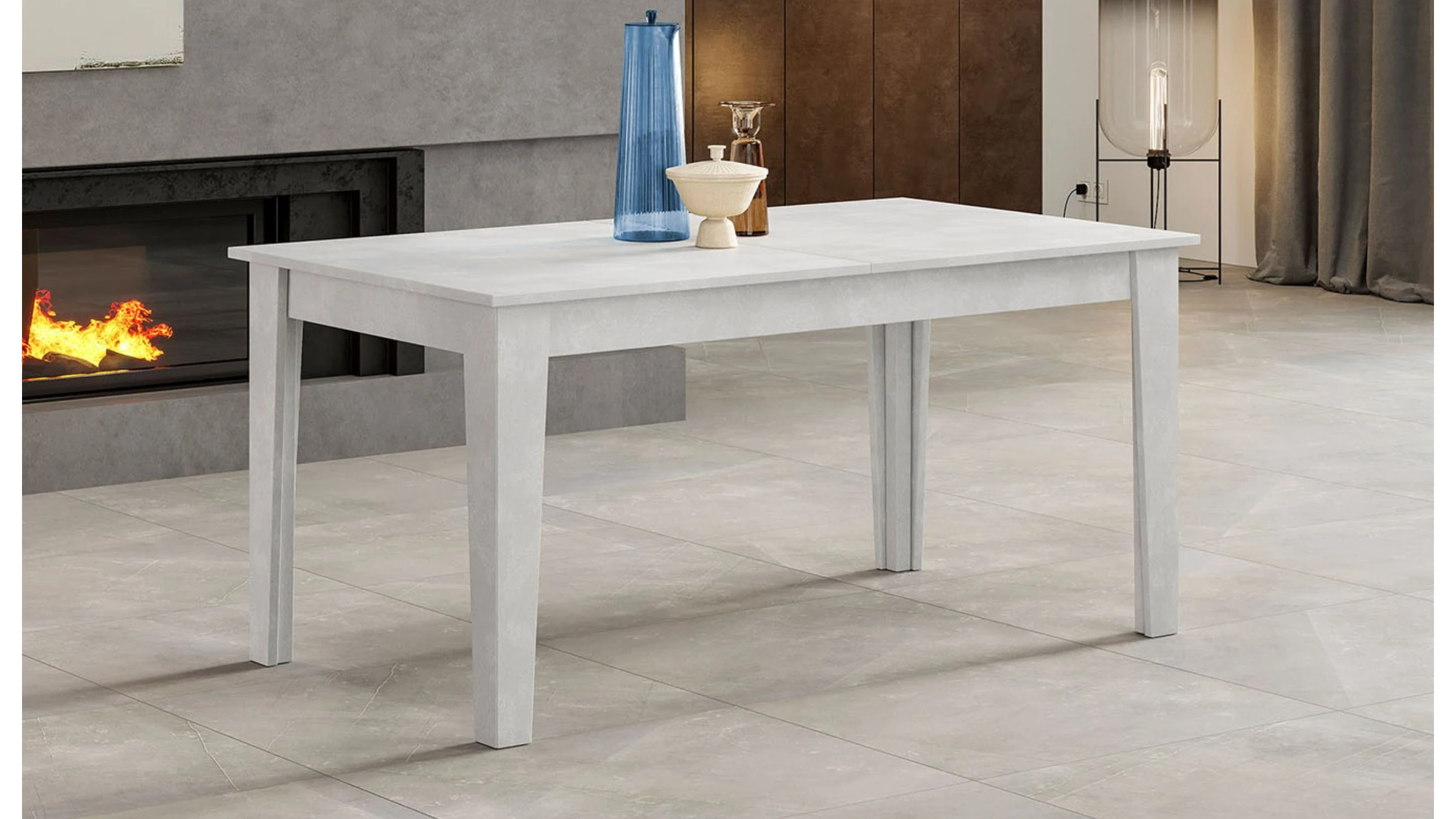 Tavolo L 160 cm x P 90 cm allungabile a 320 cm - eden large