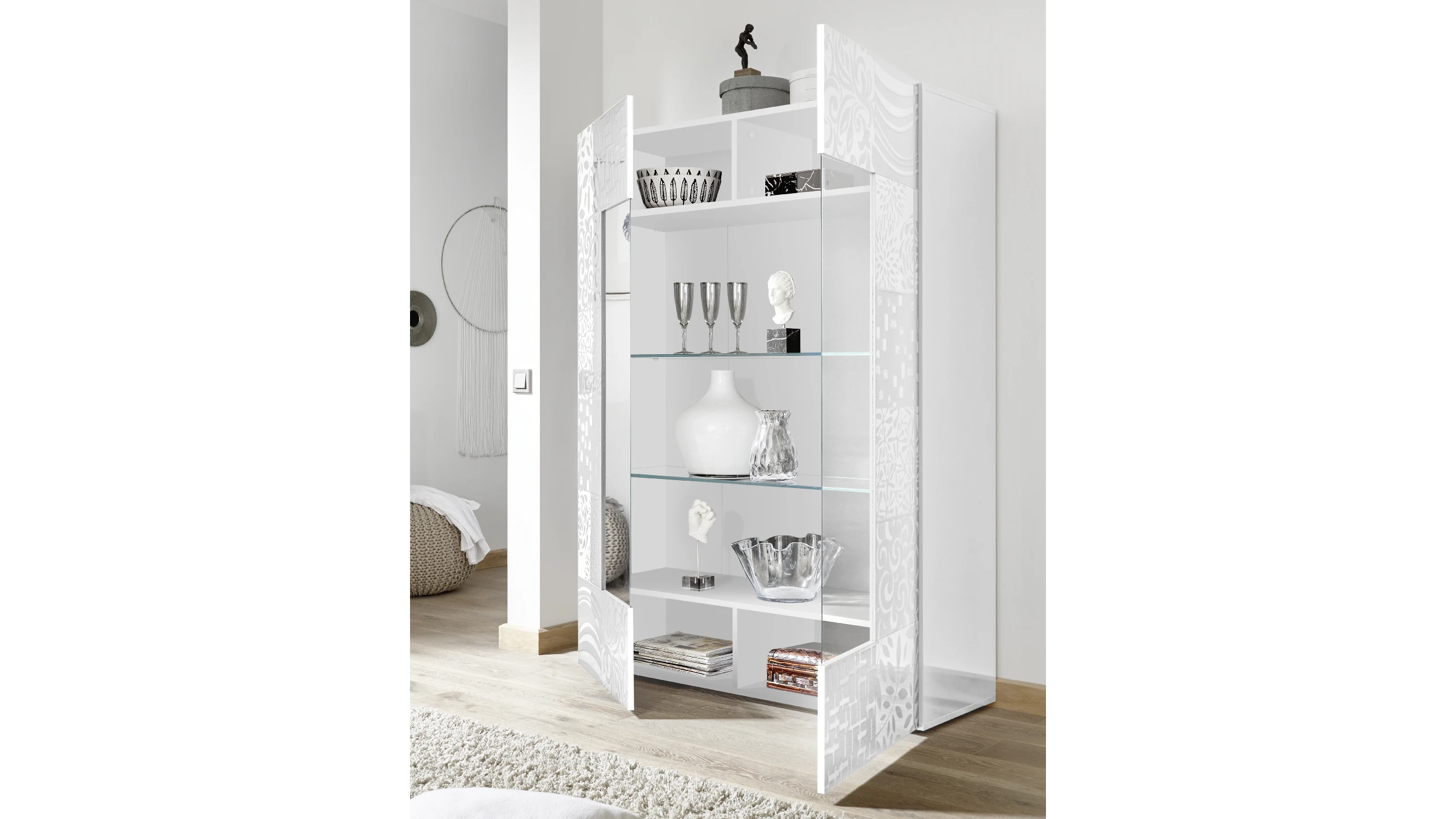 Vetrina 2 ante L 121 cm H 166 cm - lisbona